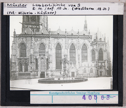 Vorschaubild Münster: Lambertikirche, Aussenansicht von Süden 